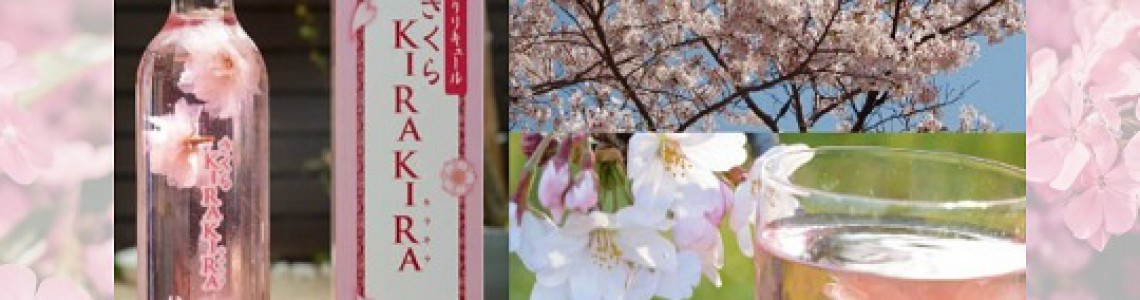 As the Sakura season in Japan has started, it is the perfect timing to try the Sakura KIRAKIRA, it is a sweet and sour cherry liqueur, with the opened cherry blossom flower in the bottle.