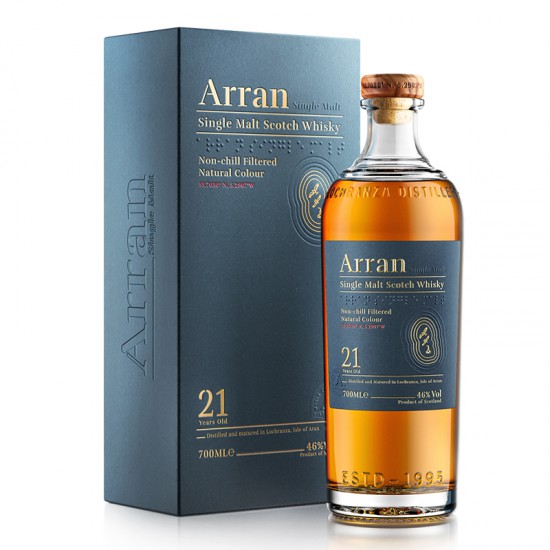 Arran 21 Years Single Malt  